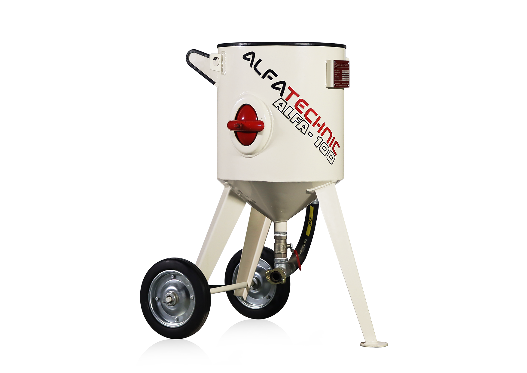 Kumlama Kazanı 100lt Manuel Küresel Vanalı